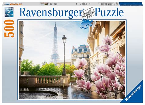 Ravensburger Puzzle Primavera A Parigi 500 Pezzi Puzzle Adulti