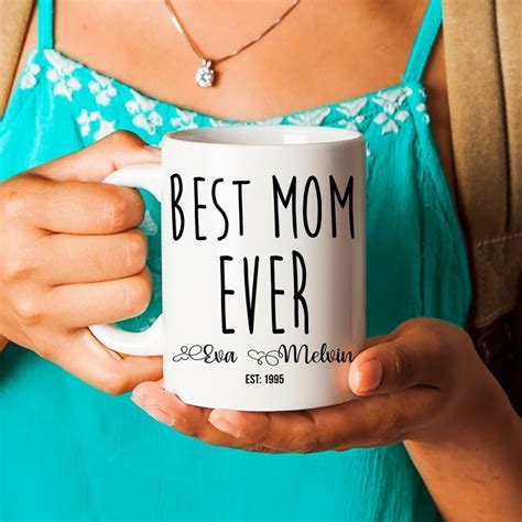 Personalized Mothers Day Mug Custom Mug For Mom Mothers Day Mugs