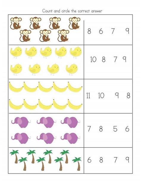 Printable Preschool Worksheets 