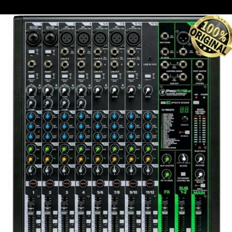 Jual Mixer Mackie Pro Fx 12 V3 Mackie Pro Fx12v3 Original Jakarta