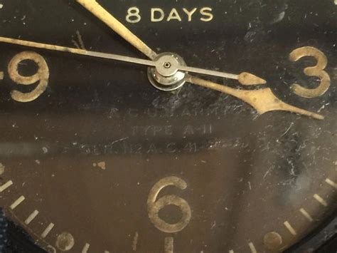 2 Vintage Military Surplus Elgin 8 Day Aircraft Air Force Clock 1876181199