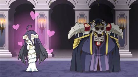 Overlord Overlord Albedo Ainz Albedo Overlord Novel Anime