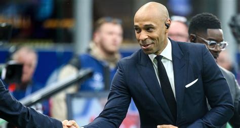 Quipe De France Espoirs Thierry Henry Nouveau S Lectionneur Off