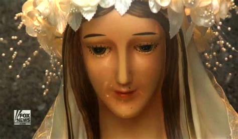 Weeping Virgin Mary Statue Windsor Canada Jesus Maria Site