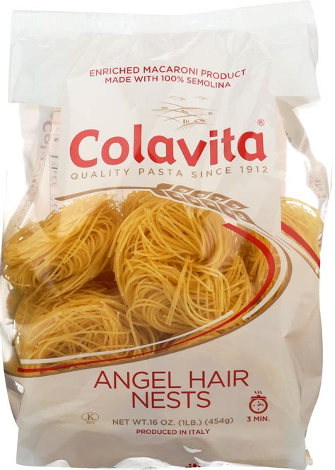 Colavita Capellini Nest Angel Hair Pasta 16 Ounce