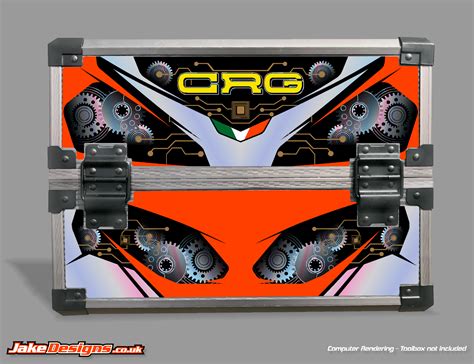 2018 Crg Toolbox Sticker Kit Karting Ebay