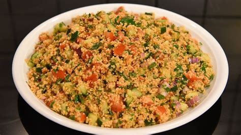 Salata Couscous Salata Turcească Kisir Este Delicioasa Si Garnitura Perfecta Pentru Fripturi