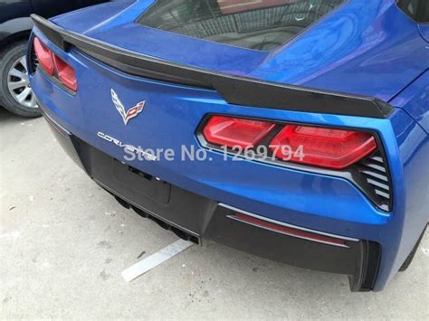 Trunk Spoilers & Wings Designed For The Corvette C7 Of The Carbon Fiber ...