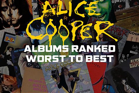 Alice Cooper Albums Ranked Worst to Best