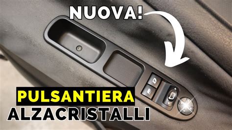 Sostituzione Pulsantiera Alzacristalli Elettrici Peugeot Citroen