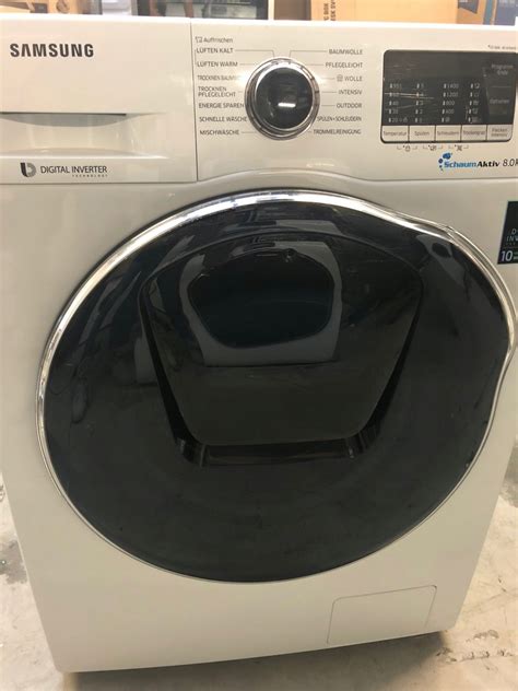 Pralko Suszarka Samsung WD80K5400OW 1400 AddWash 7676251965