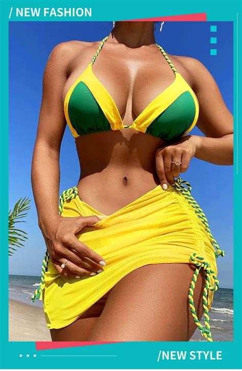 Pasuxi Factory Manufacturer Straps String Halter Bikini Plus Size Women Micro Swimsuit Pcs
