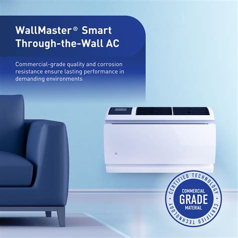 Friedrich Wallmaster 15 400 Btu Smart Through The Wall Air Conditioner With 3 Fan Speed And Remote