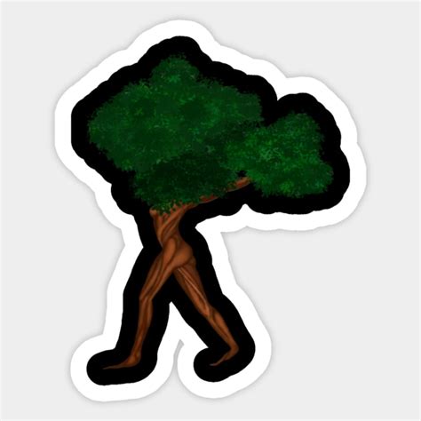 The Dancing Tree Tree Sticker Teepublic