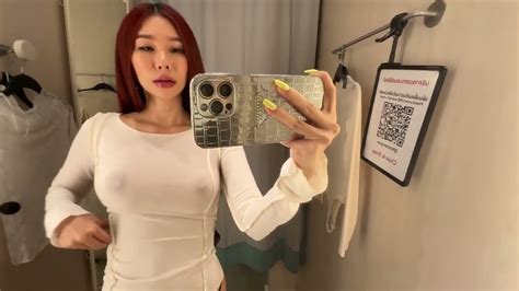 4K Transparent Lingerie Try On Haul See Through Fabric Lingerie No Bra Trend Try On Haul