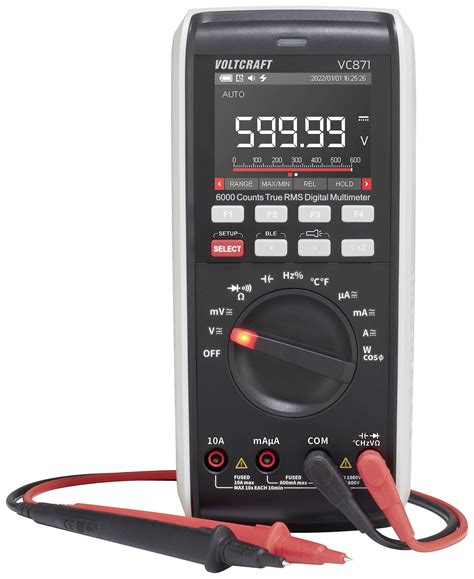 VOLTCRAFT Handheld Multimeter Digital Data Logger CAT III 1000 V CAT