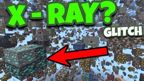 TOP 3 XRAY Glitch In Minecraft Bedrock 1 20 75 How To Xray In