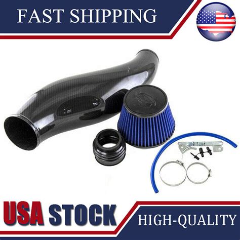 For Honda Civic 92 00 Ek Eg Carbon Fiber Air Intake Pipe Induction Air Filter For Sale