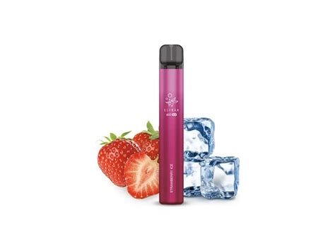 Jednorázová E Cigareta Elf Bar 600 V2 Strawberry Ice 20ml