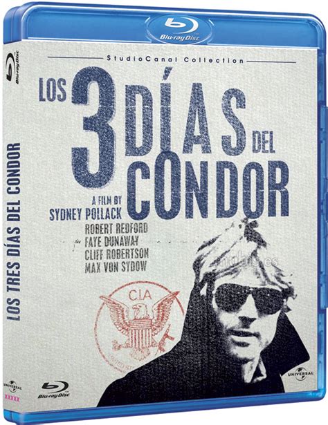 Los Tres Días del Cóndor Blu ray