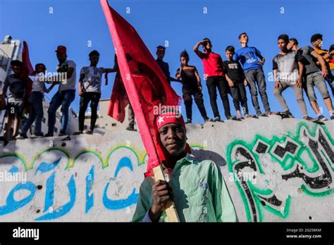 Gaza Stadt Der Gazastreifen Pal Stina Juni Pal Stinenser