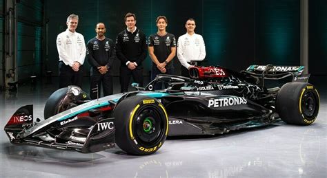 Mercedes Unveils Its W15 Lewis Hamiltons Final Race Car Before