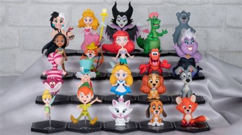 ディズニー100周年を記念した「disney100 ミニフィギュアコレクション コンプリートbox」，先行予約受付が本日スタート