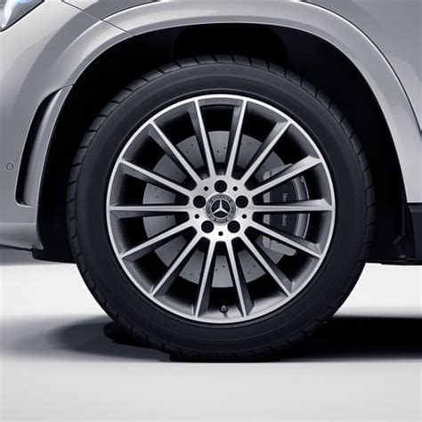 Amg Inch Gle V Multi Spoke Rim Set Grey Genuine Mercedes Benz