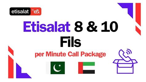 Etisalat Fils And Fils Per Minute Package Dubai Sims