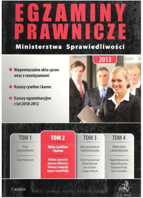 Multimedia Z Outletu Produkt Z Outletu Egzaminy Prawnicze Ministerstwa Sprawiedliwości 2 Ceny