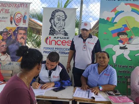 APURE Inces junto al Movimiento Somos Venezuela abordó la Base de