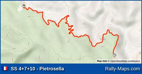 Mapa Harmonogram Profil Elewacji Os Pietrosella Rallye