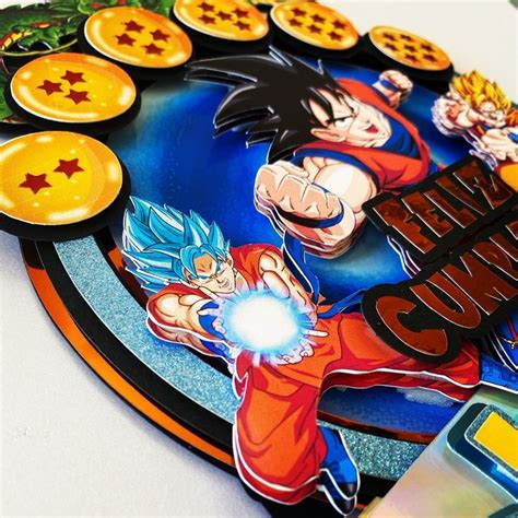 Caketopper Dragonball Z Dragon Ball Z Goku Cake Toppers Happy