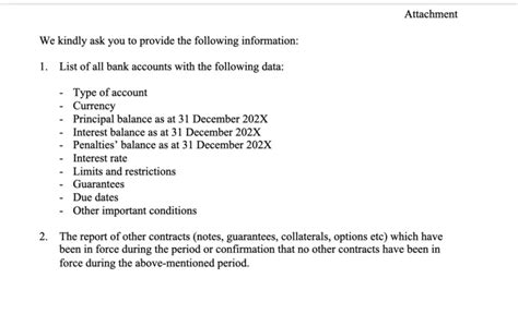 What Is Bank Confirmation Letter Template Note Accountinginside