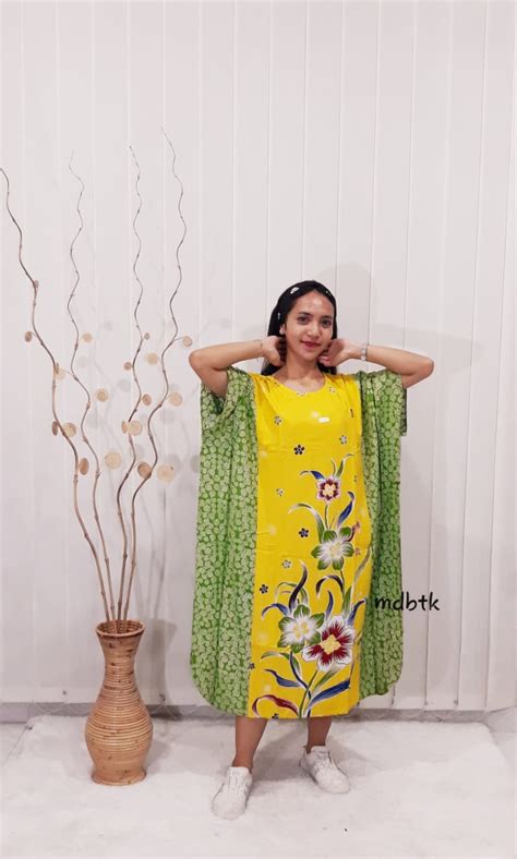 Jual Baju Tidur Daster Batik Lowo Model Encim Warna Warni Pekalongan