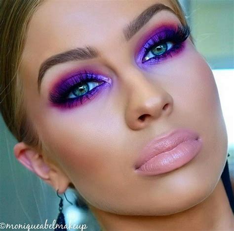 Purple Makeup Eyemakeupcolourful Purple Makeup Purple Makeup Looks Eye Makeup