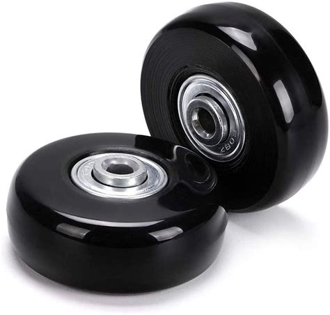 Luggage Suitcase Replacement Wheels Rubber Swivel Caster Wheels