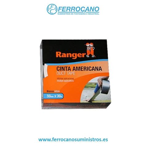 CINTA ADHESIVA RANGER AMERICANA AMARILLO 50 MM X 10 METROS