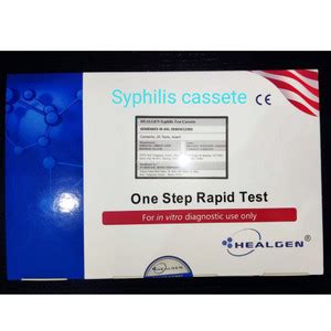 Jual Healgen Rapid Tes Syphilis Cassete Isi Tes Pemeriksaan Tpha Tes