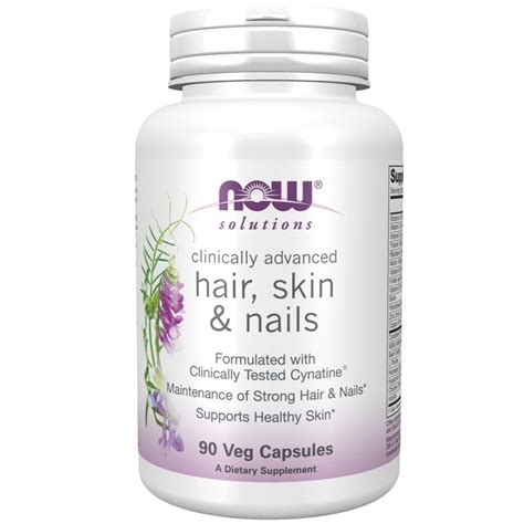 NOW Foods Hair Skin & Nails Capsules 90 | Landys Chemist