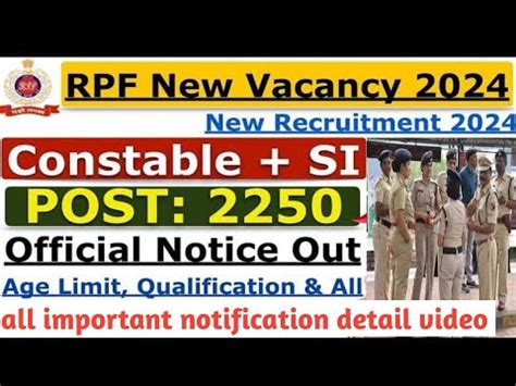 Indian Railways Rpf Vacancy Apply Online 2024 RPF Vacancy Online Form