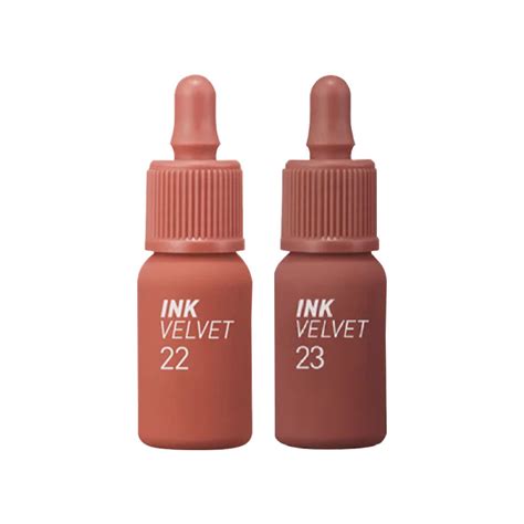 Buy Peripera Ink Velvet 022 Bouquet Nude 023 Nutty Nude Online