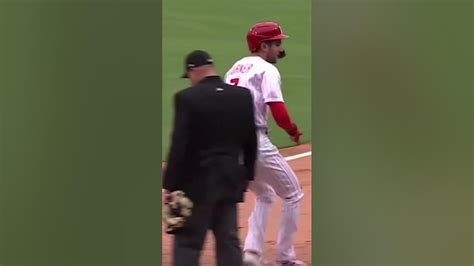 Trea Turners Smooth Slide With The Phillies Youtube