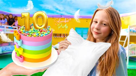 Nastya Celebrates Her 10th Birthday Youtube