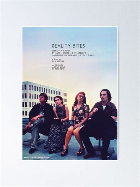 "Reality Bites" Poster for Sale by jenniembarger | Redbubble