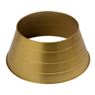 Glitzhome 22 Gold Metal Tree Collar Michaels