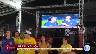 MG1 Feira Do Mineirinho Exibe Jogo Do Brasil Samba Petiscos E