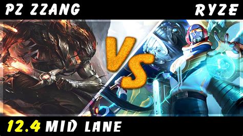 Pz Zzang Yasuo Vs Ryze MID Patch 12 4 Yasuo Gameplay YouTube