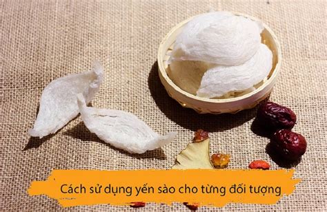 Hướng dẫn sử dụng Yến Sào tinh Chế Yến sào thô Đúng Cách Yến Sào