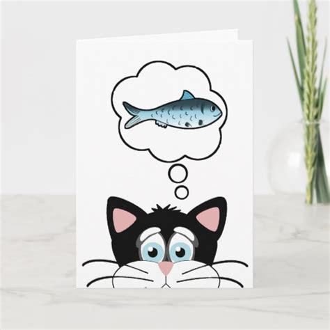 Funny Cat Birthday Card | Zazzle.com